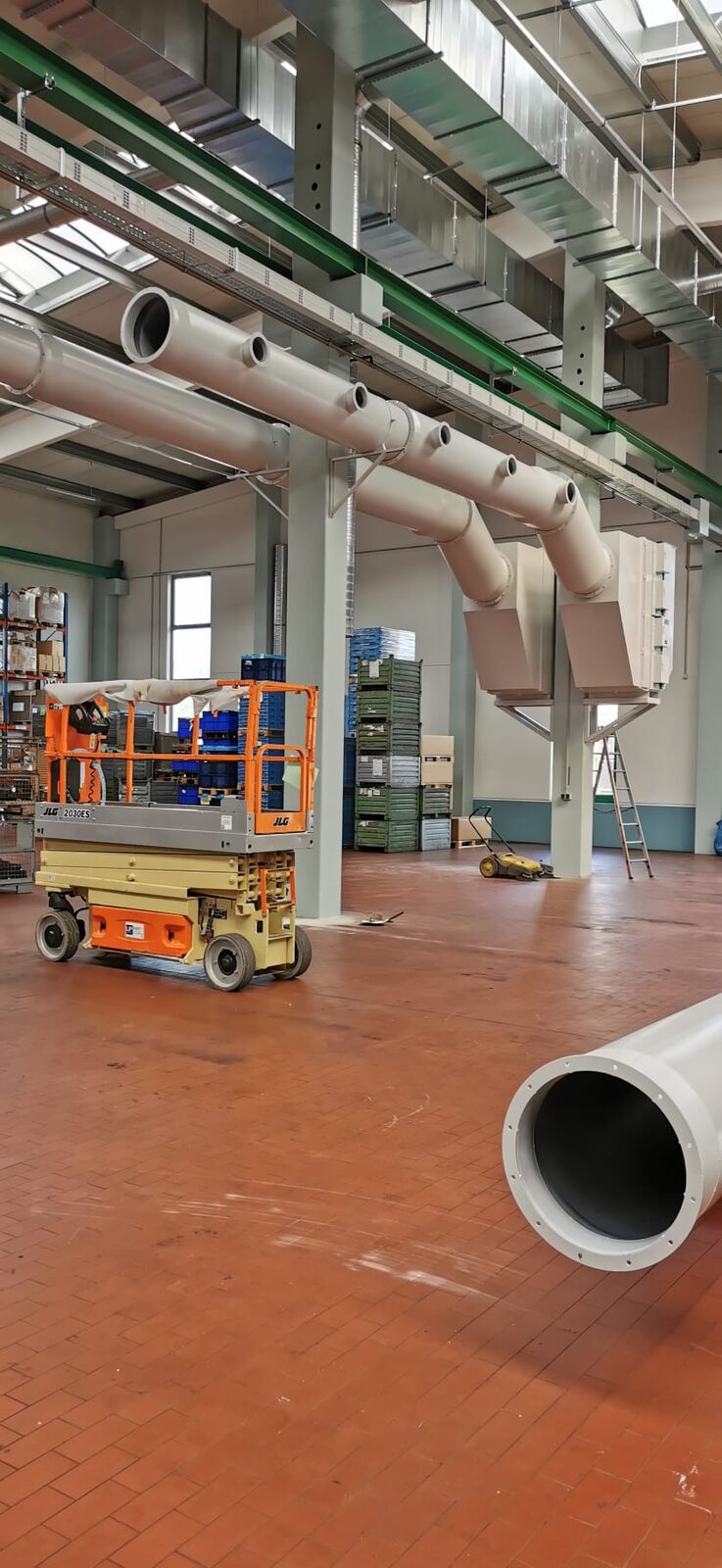 Industriemontage – Einsatz vor Ort