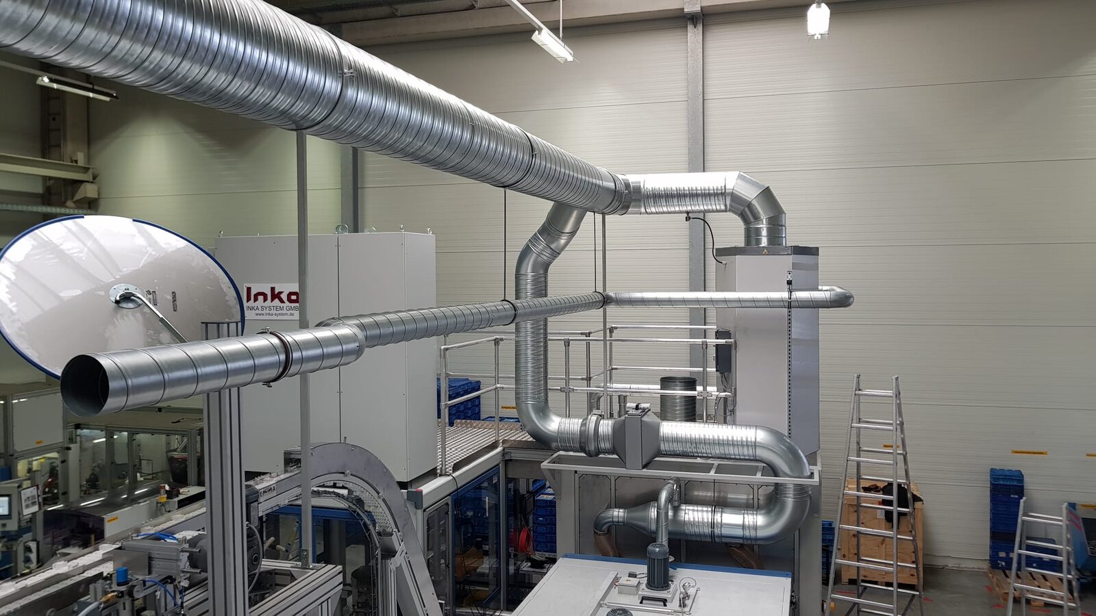 Industriemontage – Einsatz vor Ort