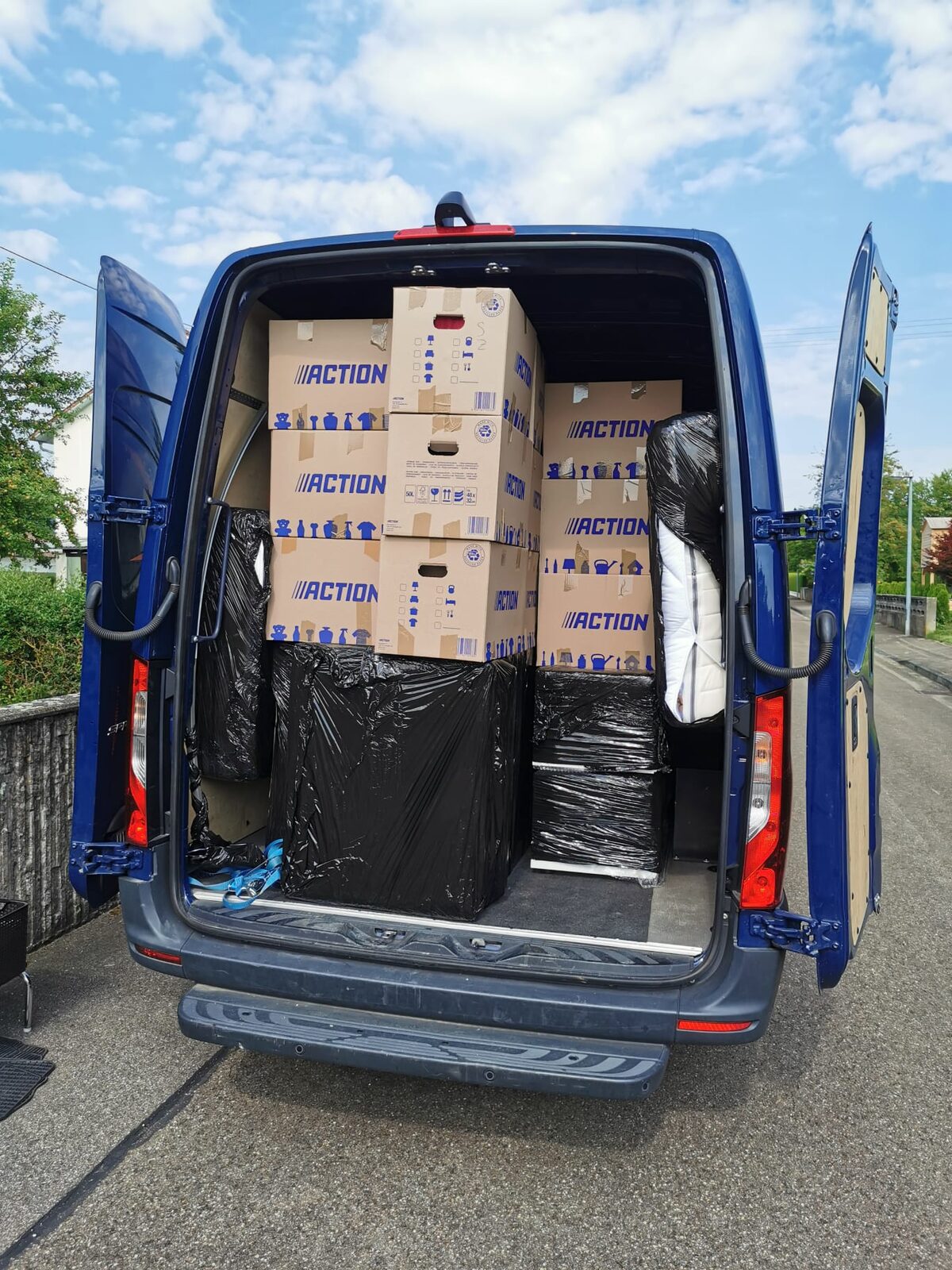 Umzug & Transport – Einsatz vor Ort