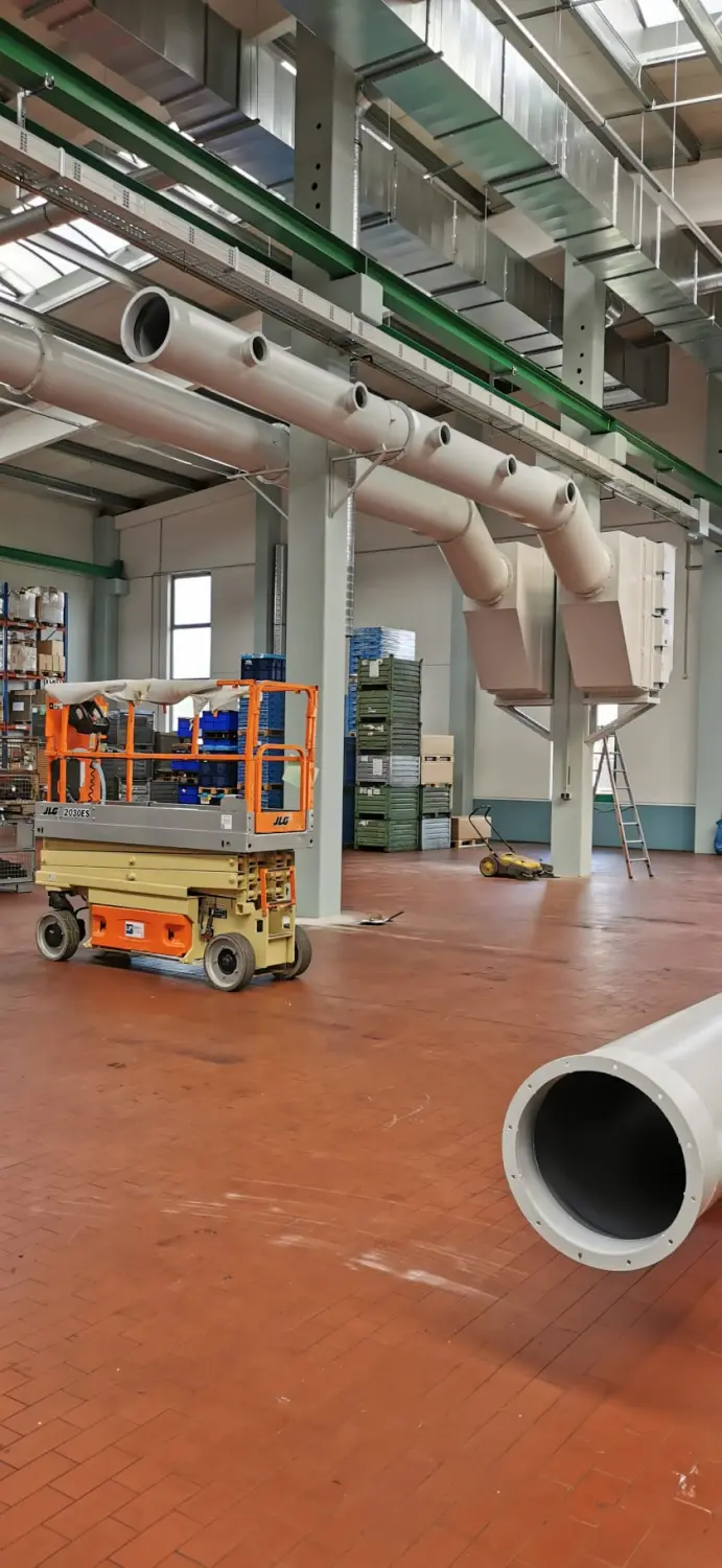Industriemontage von Emin Abi Transporte